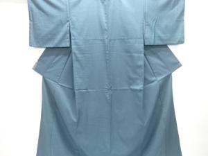 アンティーク　縞織り出し本塩沢着物